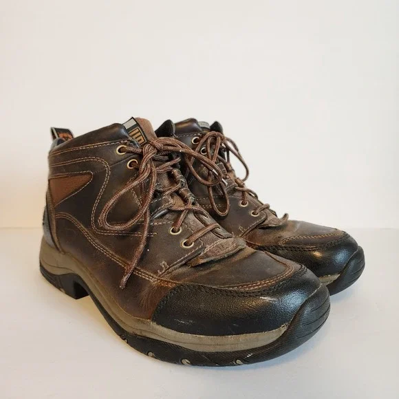 Ariat | Shoes | Ariat Ats Boots Mens 1 Brown Leather Terrain  display picture 1